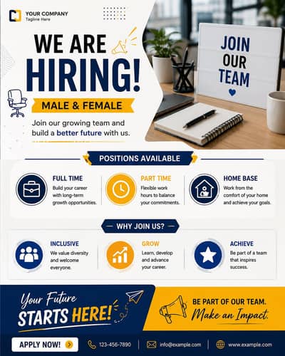 Hiring Now in Lahore
