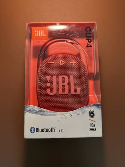 jbl Clip 4 red ( Sealed ) brand new