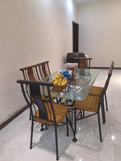 dining table and chairs