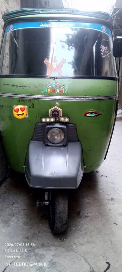 New Asia auto rickshaw