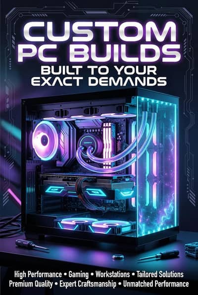 Custom Gaming & Office PC Builds - Tell me the service fee in chat