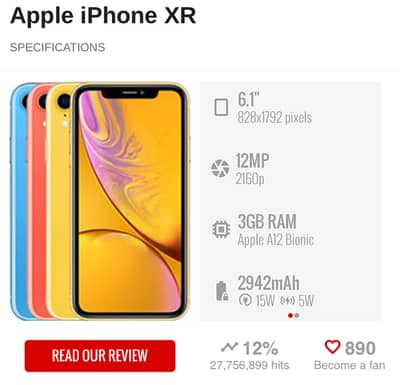 Apple iPhone XR