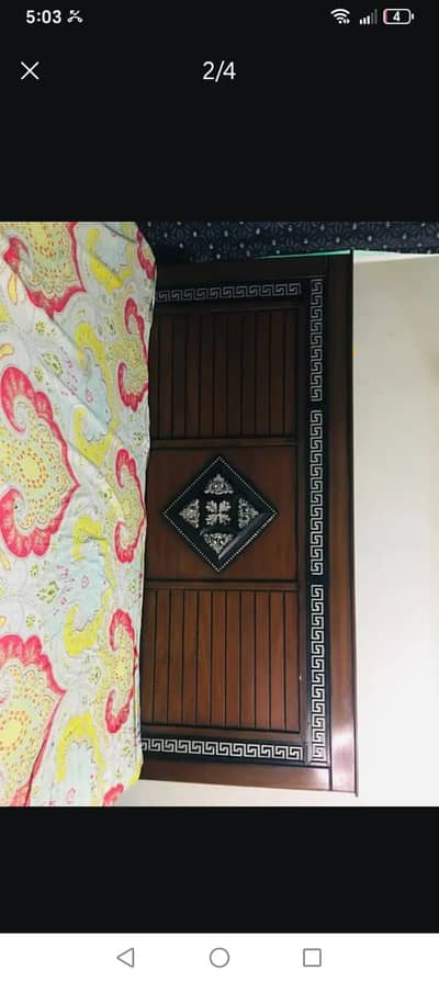 King size double bed