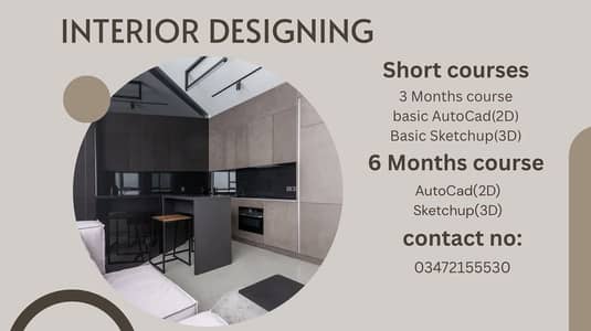 Tutions and interior design courses
