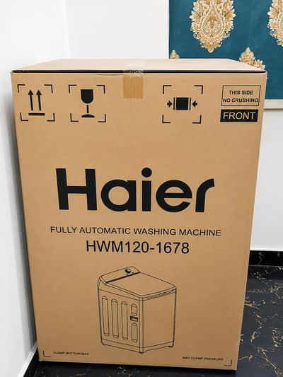 Haier Fully Automatic Washing Machine  Model: HWM120-1678