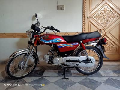 Honda CD 70 2019 Model total genuine in mint condition