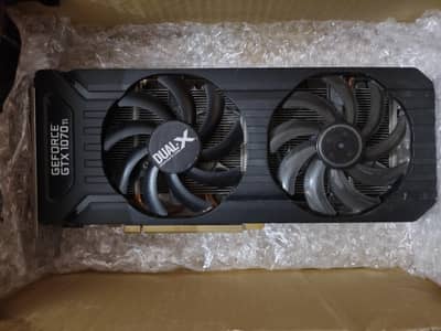 NVIDIA GeForce GTX 1070 ti 8 GB Gaming GPU- Dual x cooling (Excellent