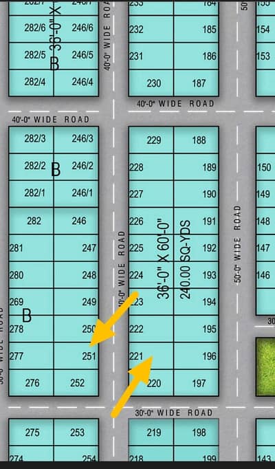The Palm Royal Residency 240 Sq. Yard Plot for Sale