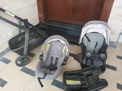 baby pram and car seat full set