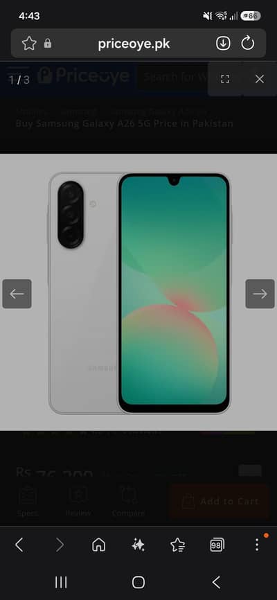 Samsung Mobile A26