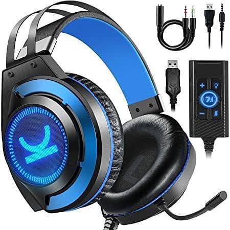 VANKYO BLUE CM7000 COMMANDER GAMING HEADPHONEs