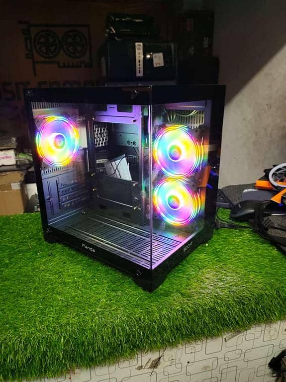BOOST PANDA GAMiNG PC CASE BLACK WiTHUT FAN