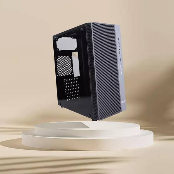 BOOST PANTHER GAMiNG PC CASE BLACK WiTHOUT FAN