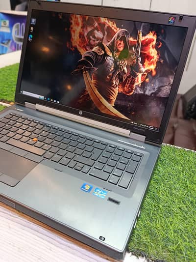 HP i7 Gaming Laptop 4GB Nvdia Graphic card worstation