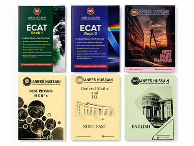 ECAT Past Papers & Preparation Books (NED / FAST / NUST/ DUET/ SUET)