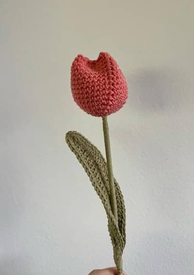crochet tulip 