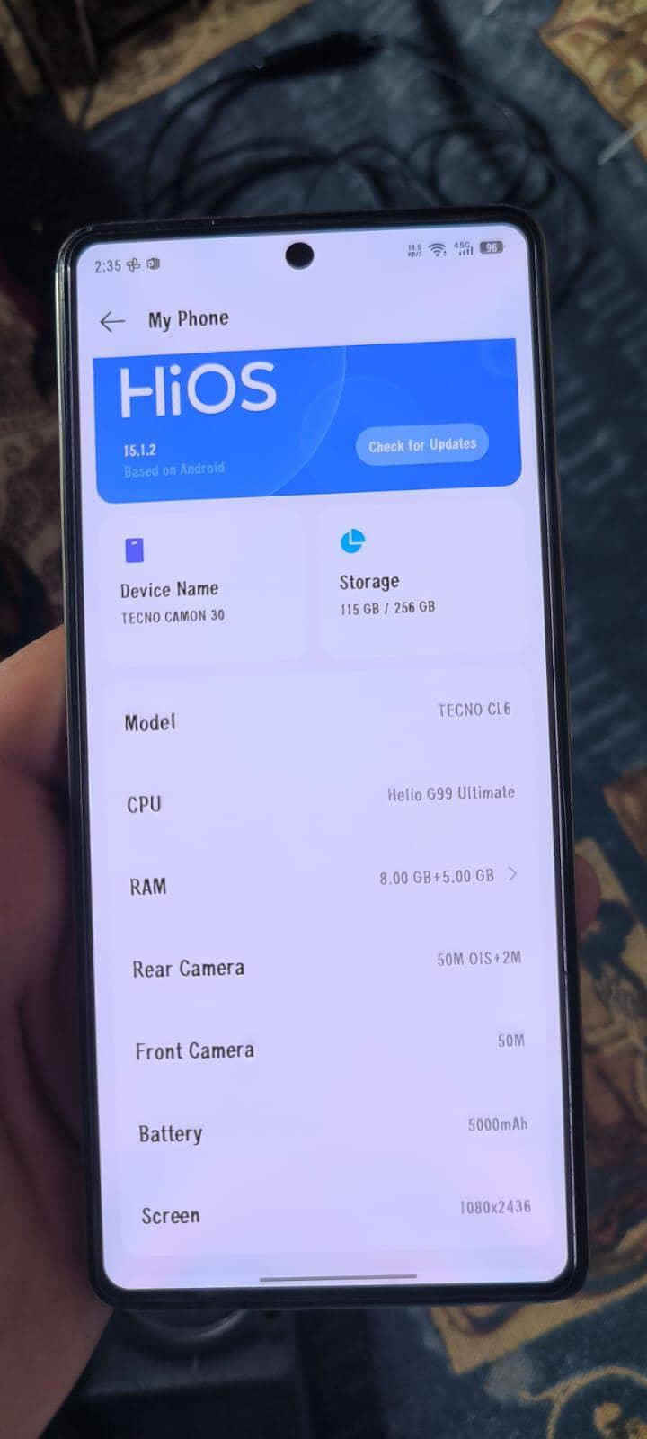 Tecno CAMON 30 5