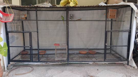 HEAVY DUTY IRON CAGE. . . . 10 x 5 x 5. . . . for urgent sale