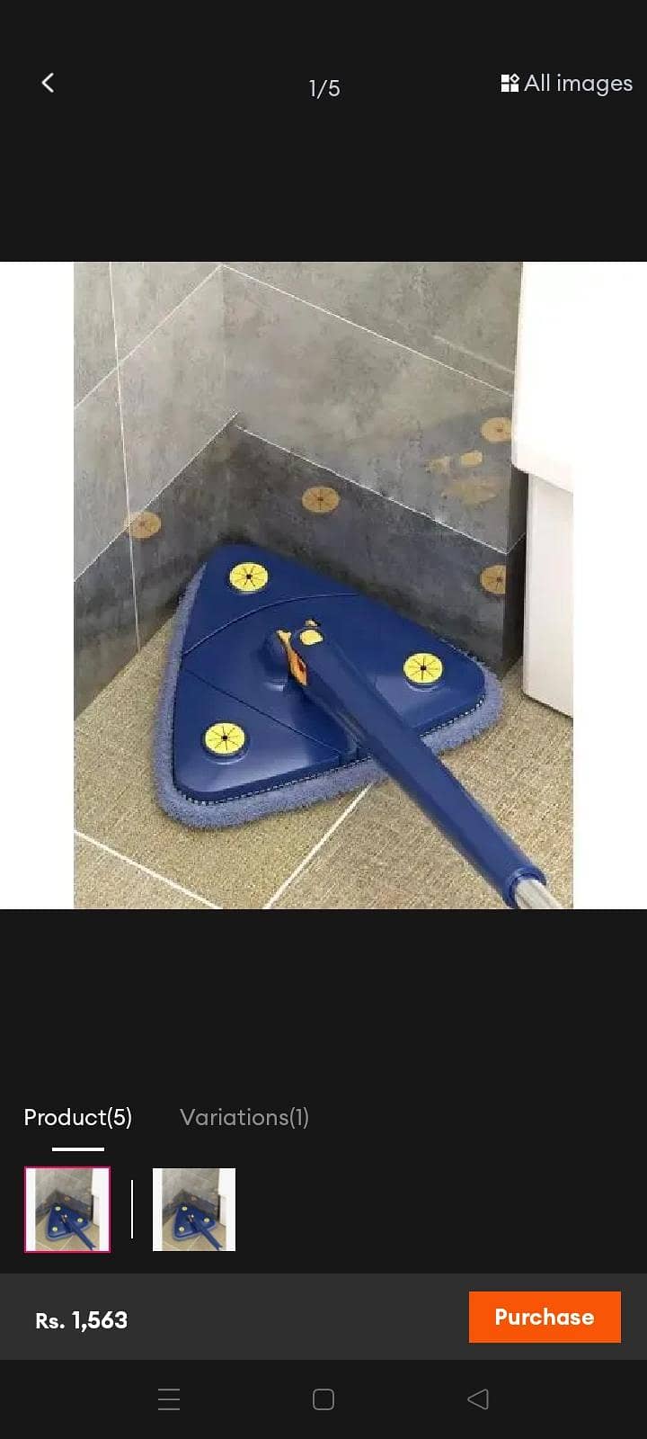 traingle mop 3