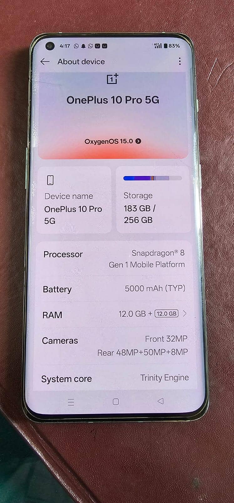 One Plus 10 Pro 1