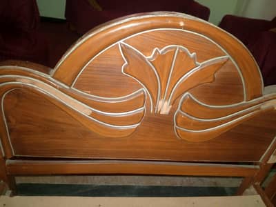 2 single bed aur mattress