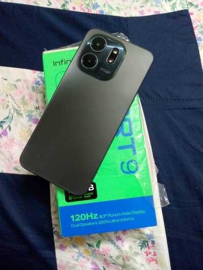 Infinix Smart 9 6 128 with box data cable 1 month waranty available ha