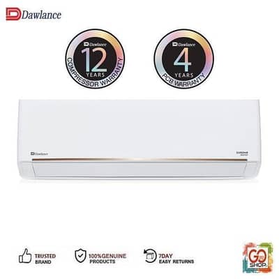 Dawlance Chrome Inverter 30 – 1.5 Ton AC with 40 feet copper pipe