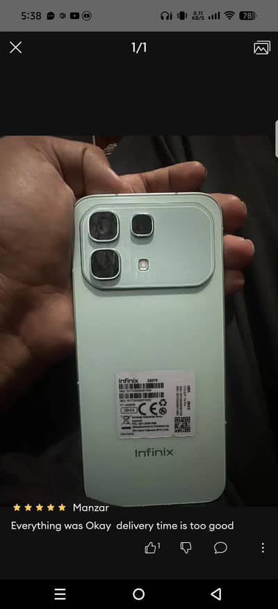Infinix note 60