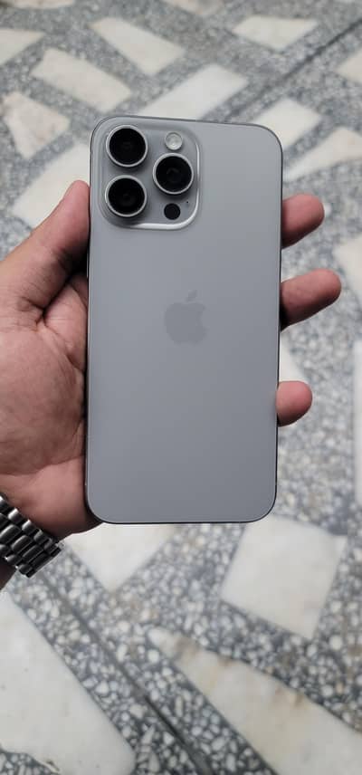 Apple iPhone 15 Pro Max jv 256gb fresh condition only set