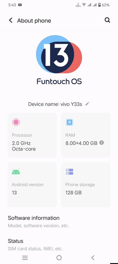 Vivo Y33s