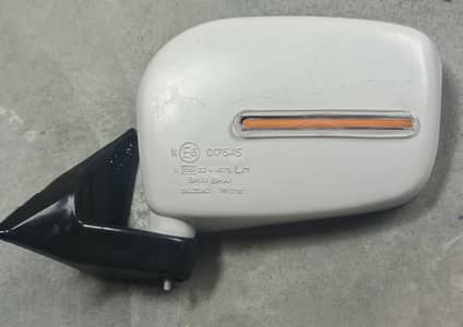 wide angle side mirror glass with indicator lights