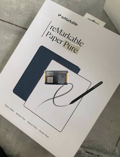 ReMarkable Paper PURE 2026 10.3″ Paper Tablet with Marker Plus & Sleev