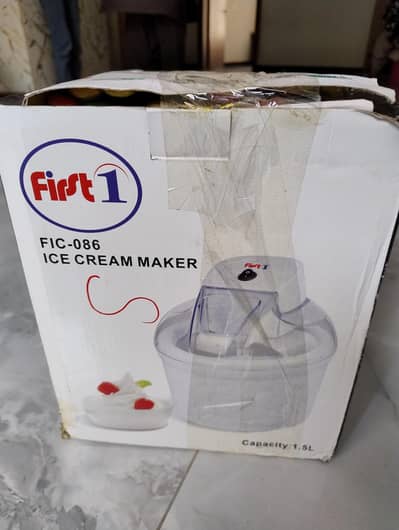 ice cream maker