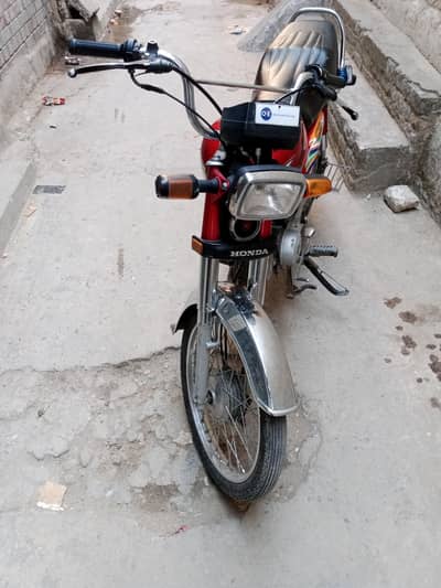 Honda cd 70 only one hand used good condition