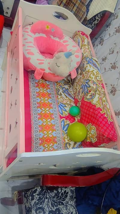 Girls baby cot