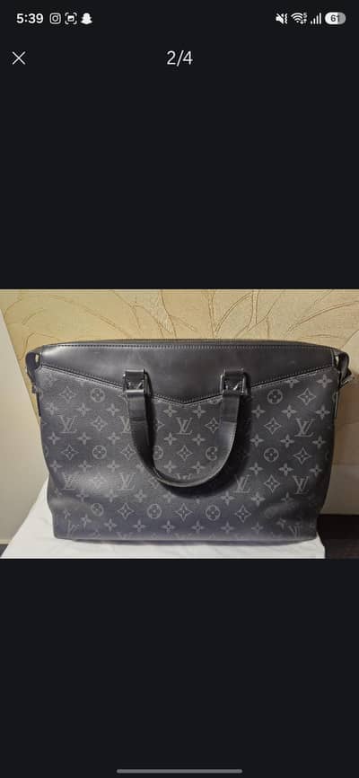 Orignal Louis Vuitton Monogram Eclipse Business Tote bag laptop bag