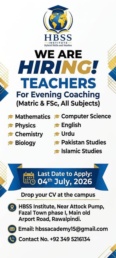 Teaching  at HBSS Institute