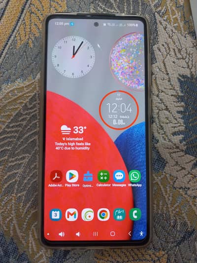 Samsung A52s 5G Home used mobile 9/10 condition for sale