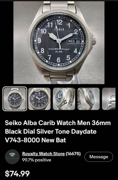 Vintage Watch for Men