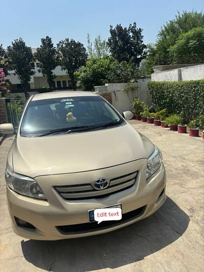 Toyota Corolla GLI 2010