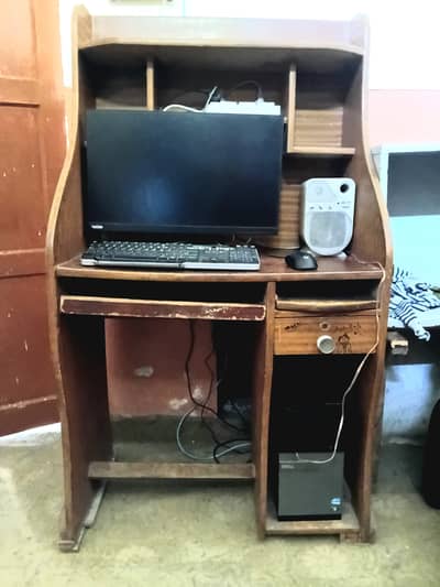 Brown Computer Table
