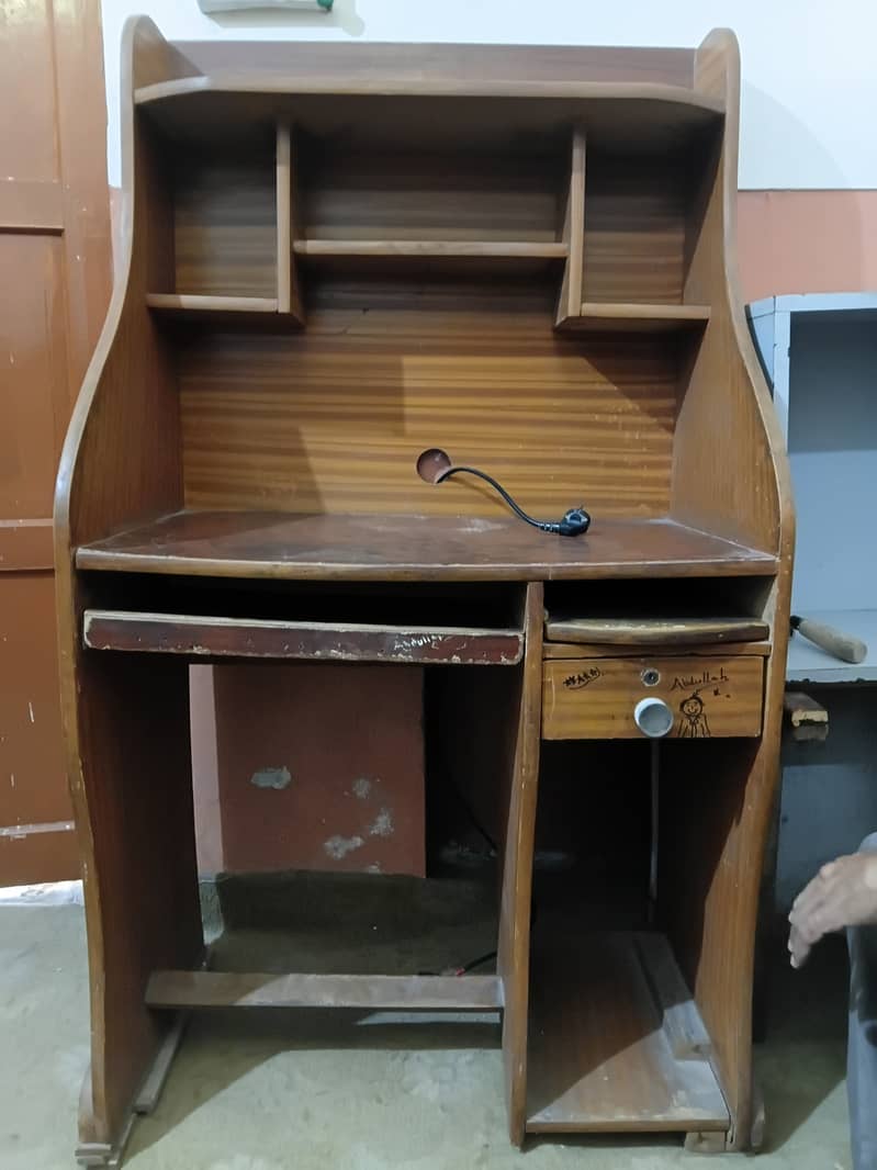Brown Computer Table 2
