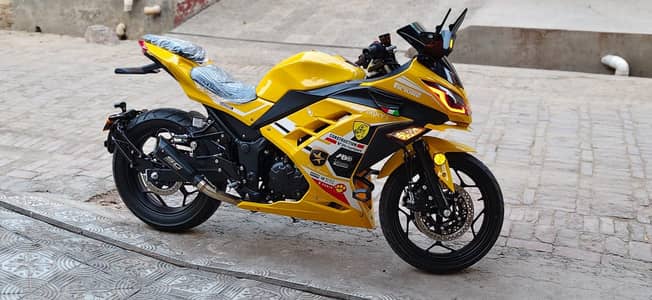 brand new sports bike