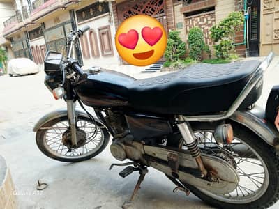 HONDA CG125 2014 MODEL BLACK COLOUR