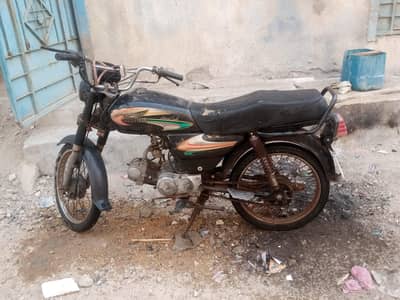 URGENT SELL 70 CC BIKE