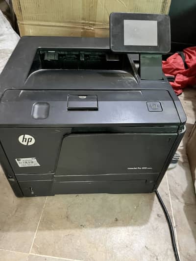 Hp laser jet pro 400 (100) ok and two extra toner also included