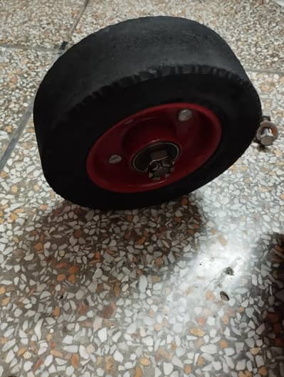 Supporting Side wheels.