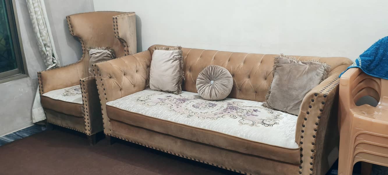 almost new sofa set 2