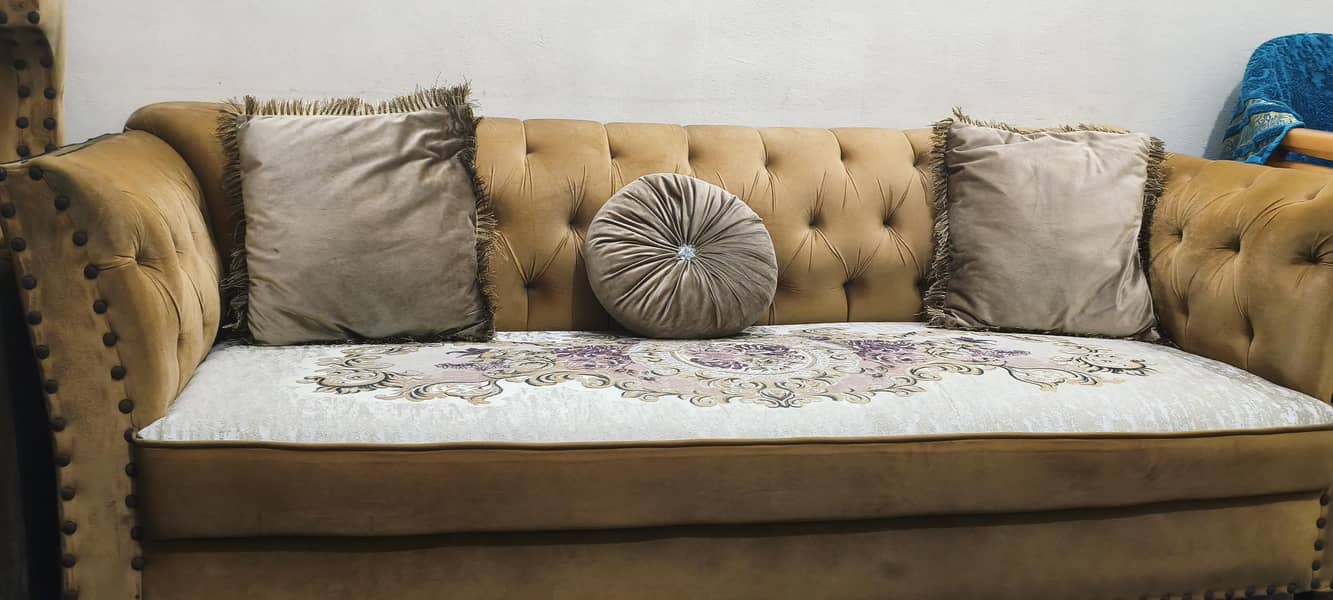 almost new sofa set 3