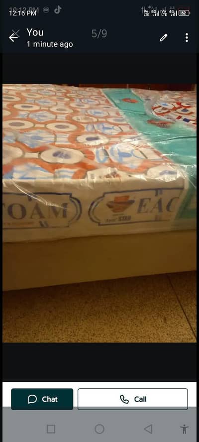 bed side table with mattress